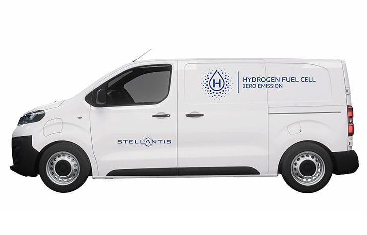 Utilitaire électrique à hydrogène de Stellantis