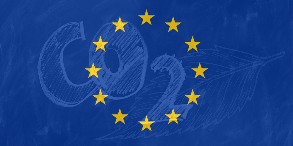 image de symbole de l'ue co2