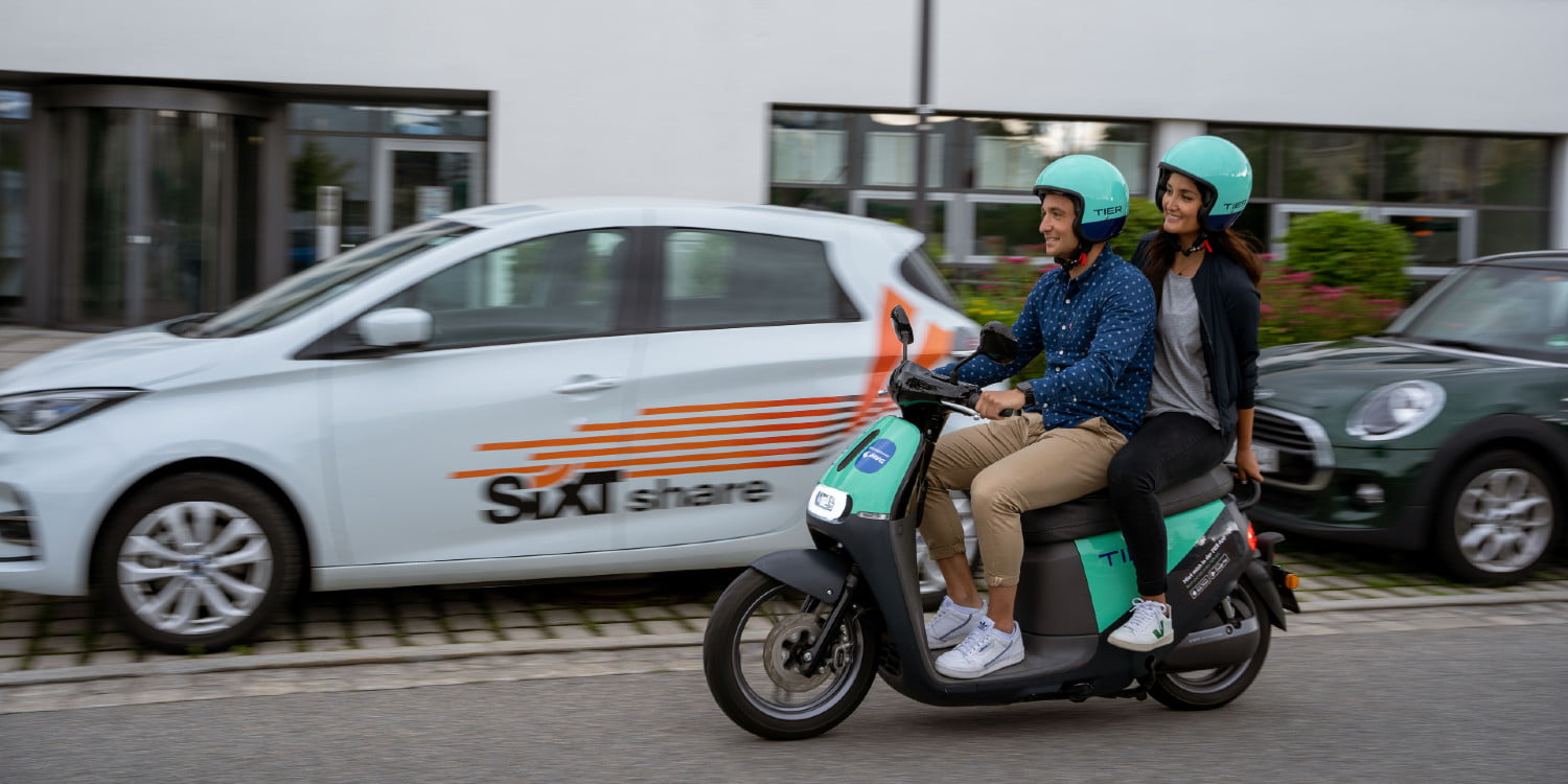 Sixt intègre les cyclomoteurs électriques Tier dans sa gamme