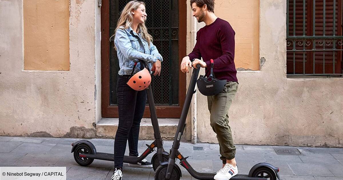 Trottinette électrique : La Segway Ninebot à moins de 400 euros chez Amazon - Capital.fr