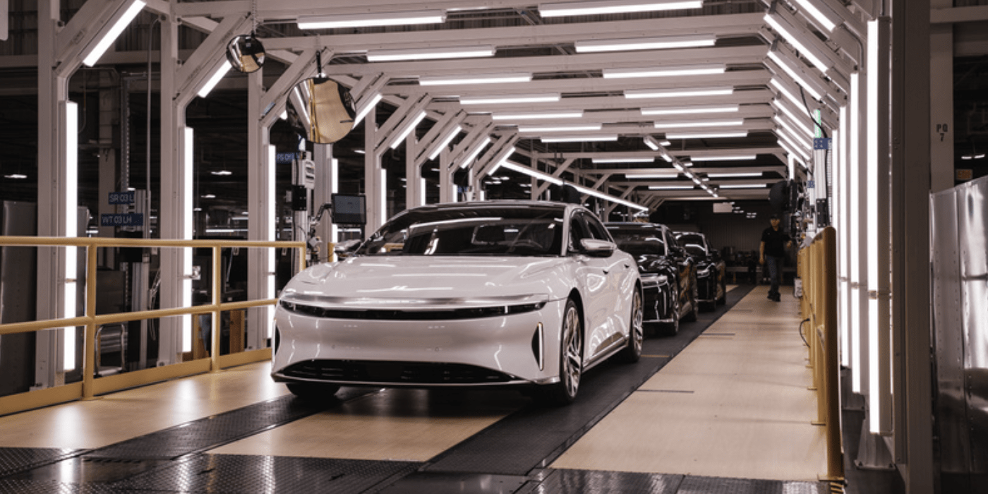 Lucid lance l'agrandissement de son usine - electrive.com